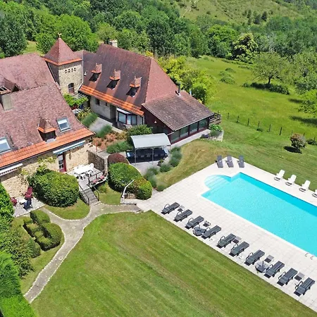 בית נופש Authentique Propriete Perigourdine Pour 18 Pers. Avec Piscine Chauffee - Fr-1-824-13 Rouffignac Saint-Cernin
